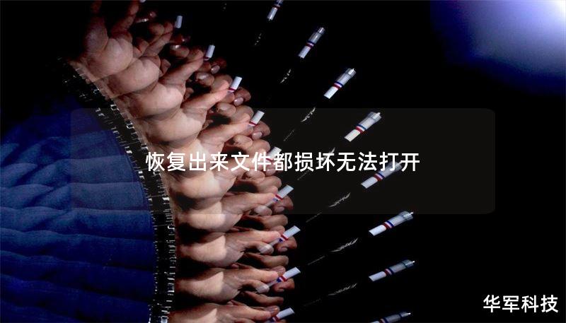 恢复出来文件都损坏无法打开