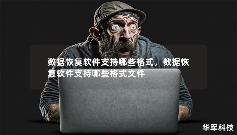 数据恢复软件支持哪些格式，数据恢复软件支持哪些格式文件
