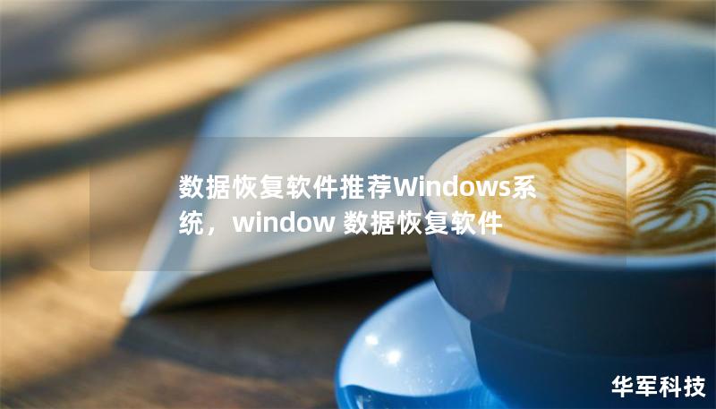 数据恢复软件推荐Windows系统，window 数据恢复软件