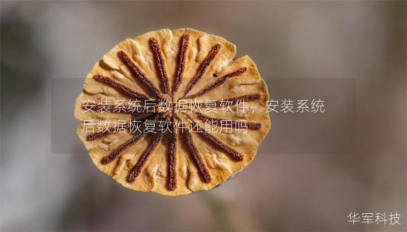 安装系统后数据恢复软件，安装系统后数据恢复软件还能用吗