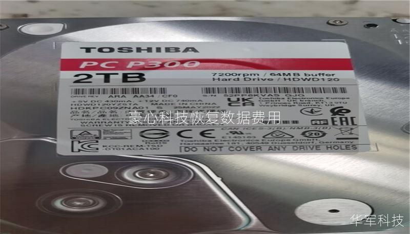 豪心科技恢复数据费用