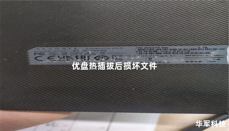 优盘热插拔后损坏文件 优盘热插拔后损坏文件