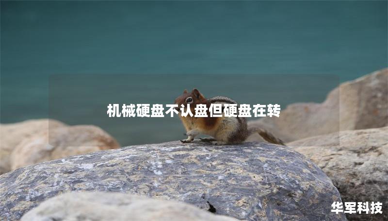 机械硬盘不认盘但硬盘在转