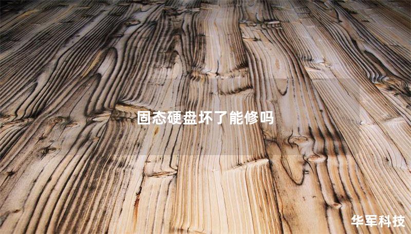 固态硬盘坏了能修吗