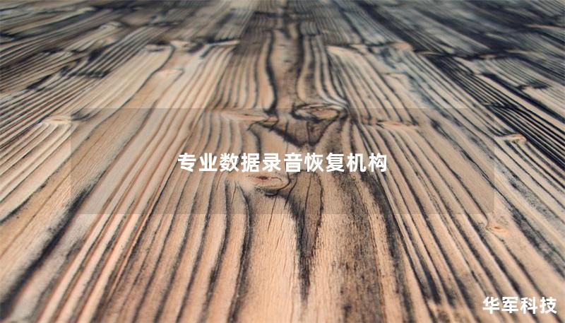 专业数据录音恢复机构