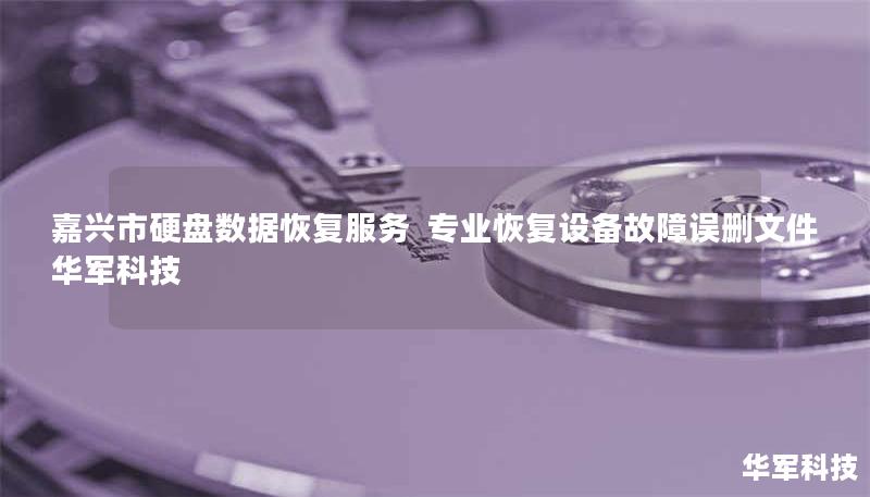 嘉兴市硬盘数据恢复服务  专业恢复设备故障误删文件  技王