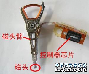 IBM腾龙四代硬盘完全拆解