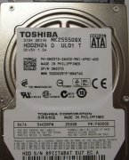 东芝硬盘异响开盘数据恢复 MK2555GSX