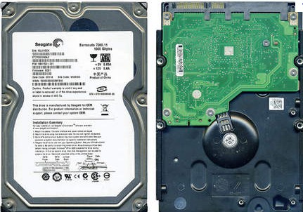 技王工程师接到盘后工程师检测发现硬盘声音都非常的正常，硬盘一直处于忙的状态，不能就绪。应该就是希捷固件门事件。接到UDMA上开始修复固件，