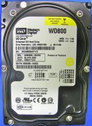 WD二次开盘数据恢复 WDC WD800BB-55JKC0