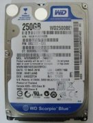 WD硬盘开盘数据恢复 WDC WD2500BEVT-24A23T0