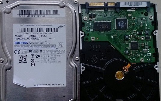 无尘室开盘更换匹配的磁头，上UDMA测试硬盘盘片状况良好，对于这种盘片状况良好的硬盘我们都是全盘数据镜像恢复，最终客户近500G的数据全部恢复成